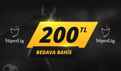 Süper Lig'e 200 TL Bedava Bahis 5